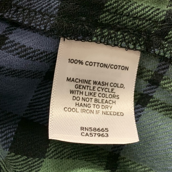 New! Abound flannel tiered plaid 3/4 sleeve dress, cotton, women's small - Picture 9 of 9